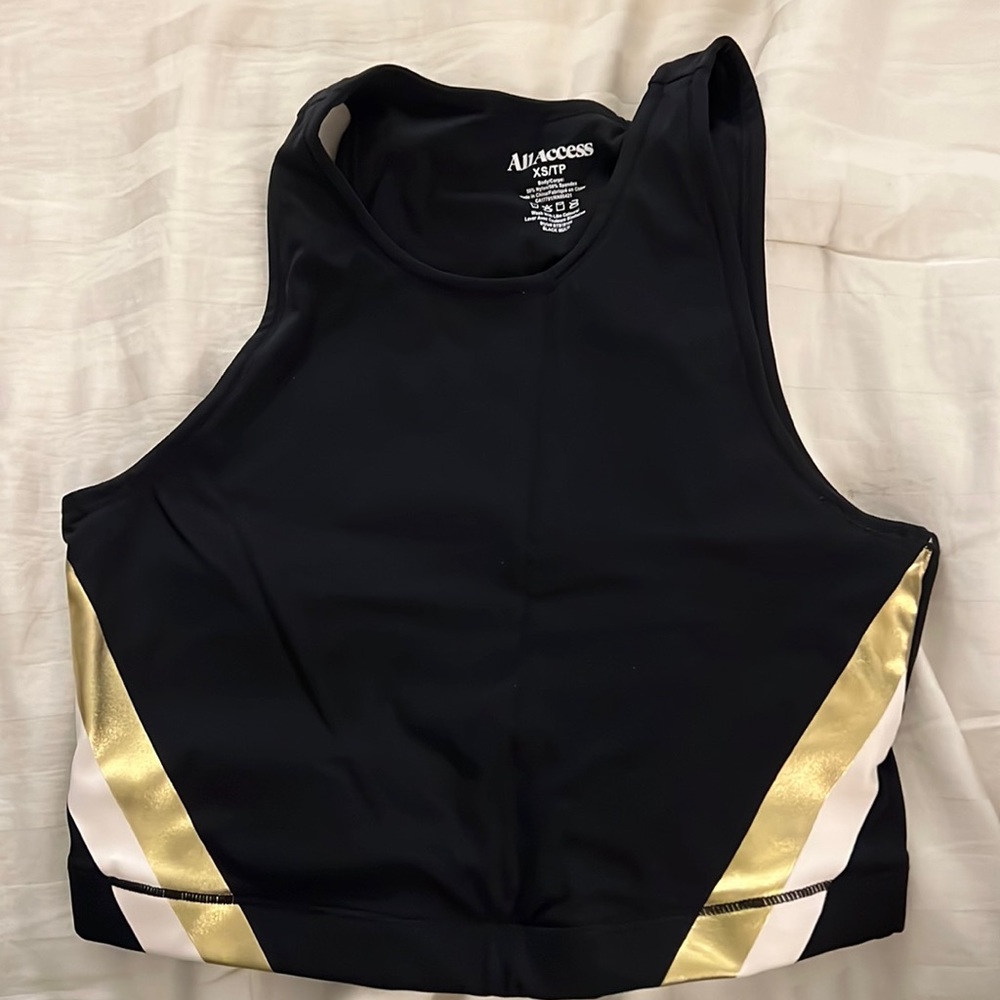 Womens workout crop top size XS